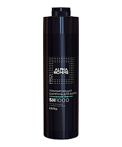Estel Professional Alpha Homme Pro - Тонизирующий шампунь для волос с охлаждающим эффектом 1000 мл